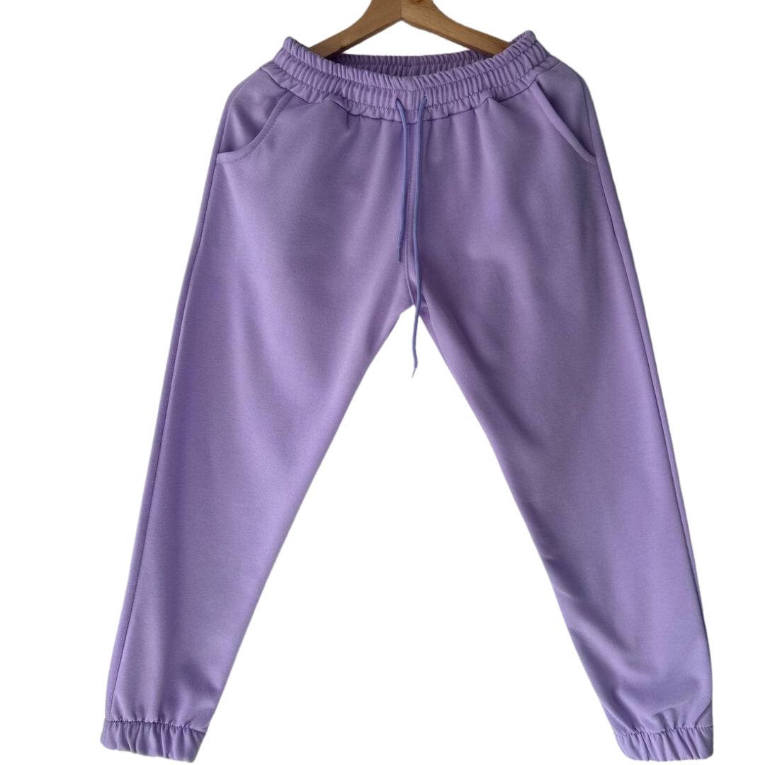 Jogger mujer lila