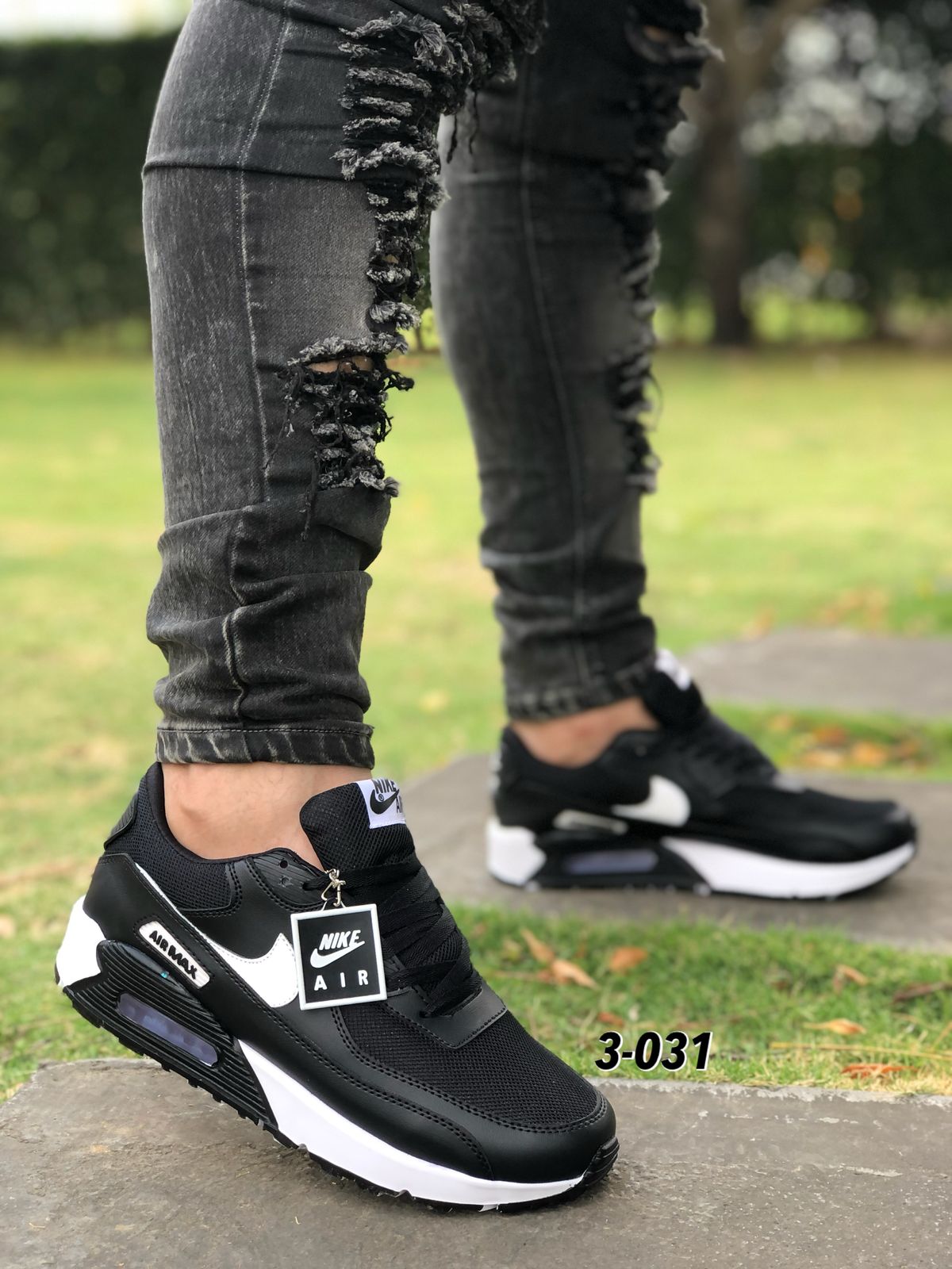 Tenis AM Caballero Incluye Llavero - Black November