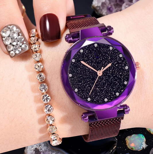 Kit Reloj pulsera de diseño Starry Cielo