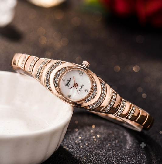 Reloj Dorado Elegante