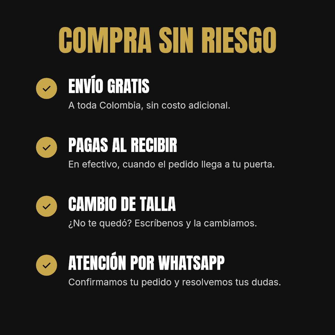 Envío gratis y pago contra entrega